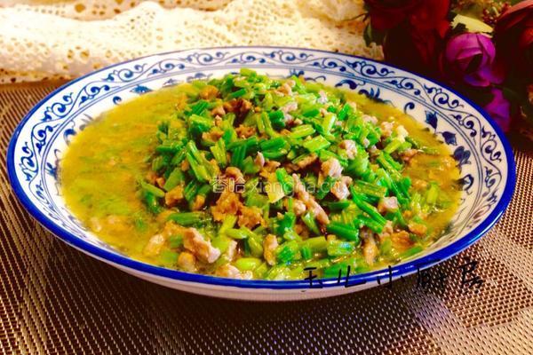 野芹菜肉末的做法图解7