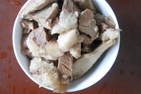 青瓜炒肉的做法图解4