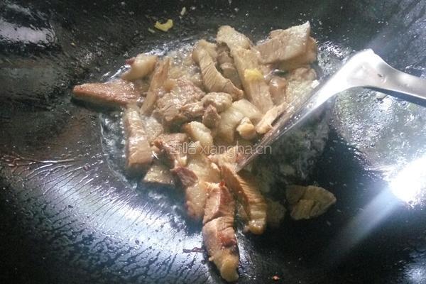 青瓜炒肉的做法图解5