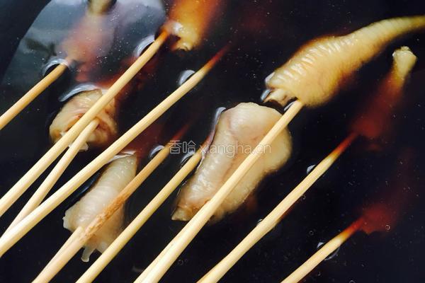酱香卤竹签凤爪的做法图解9
