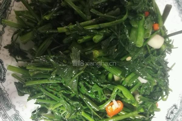 素炒水芹菜