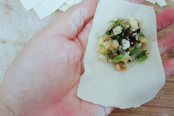 杂蔬鸡蛋馅饺子的做法图解19