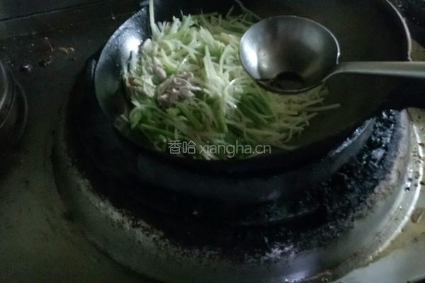 土豆丝炒芹菜的做法图解4