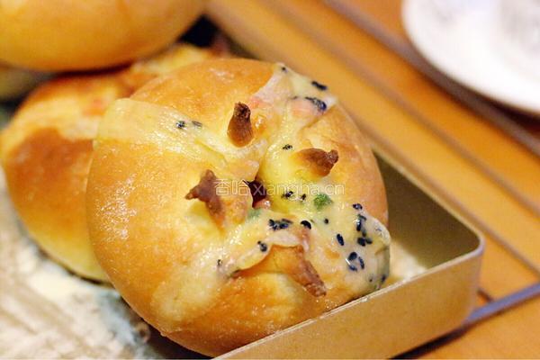 芝士熔岩面包的做法图解19