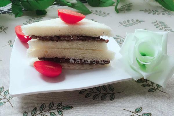 红豆夹心面包的做法图解8