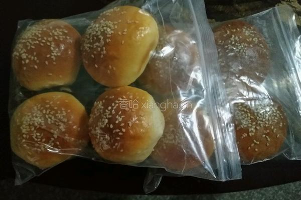 香软红豆沙包