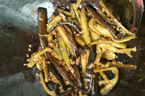 肉末茄子的做法图解5