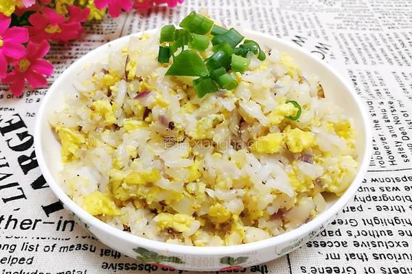 洋葱鸭蛋炒饭的做法图解10