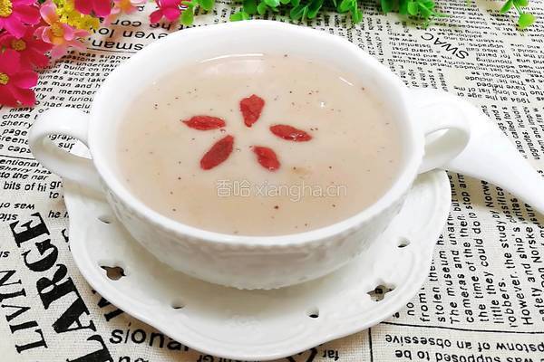 核桃红枣花生米糊的做法图解6