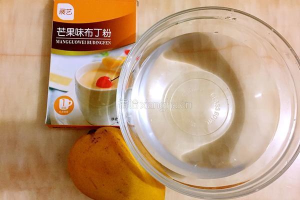 芒果布丁的做法图解1