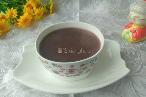 黑米薏米糊的做法图解3