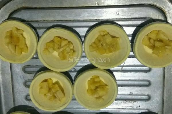香蕉蛋挞的做法图解6