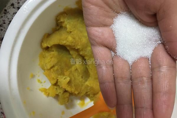 红薯豆沙汤圆的做法图解2