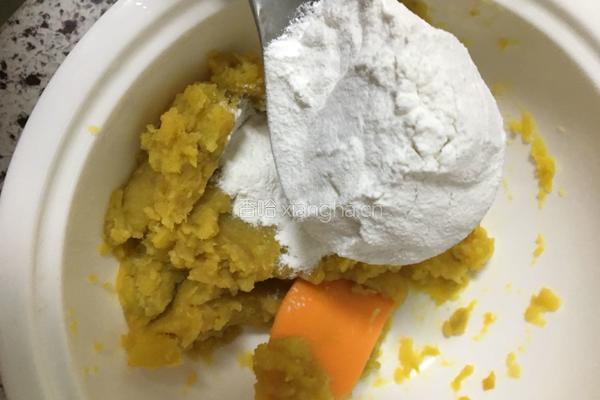 红薯豆沙汤圆的做法图解3