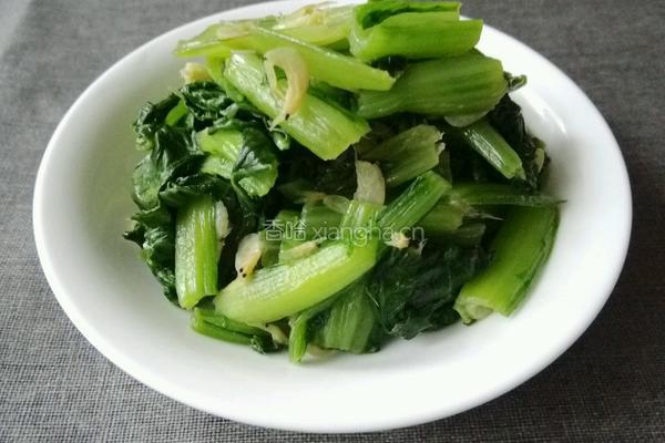 虾皮小白菜儿的做法图解7