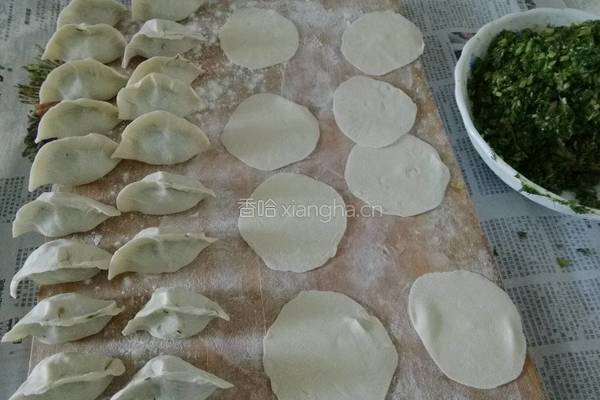 茴香黑山猪肉饺的做法图解6