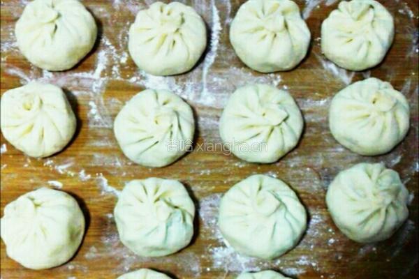 茼蒿肉包子的做法图解6
