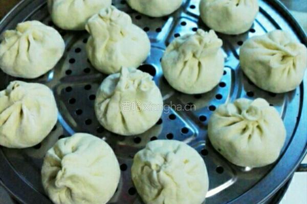 茼蒿肉包子的做法图解7