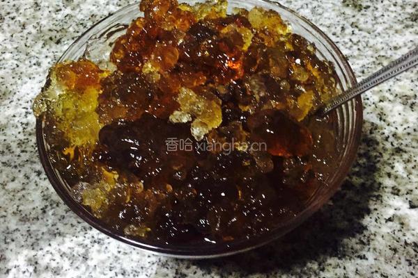 桃胶羹的做法图解4