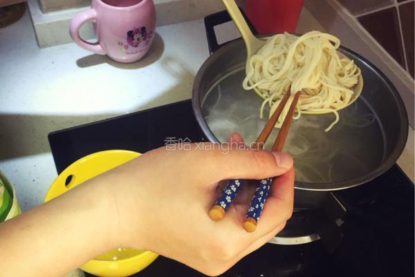 葱油拌面的做法图解6