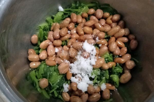 菠菜果仁的做法图解8