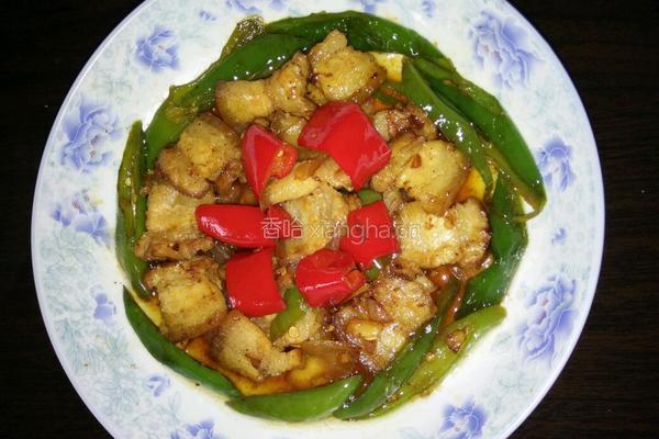辣椒炒五花肉的做法图解6
