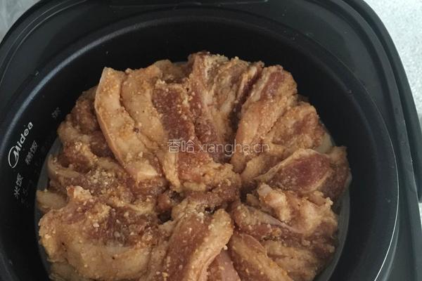 电饭煲粉蒸肉的做法图解5