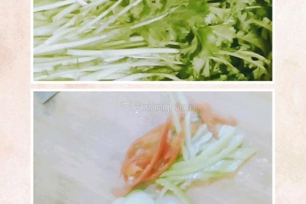 蔊菜炒鸡蛋的做法图解1