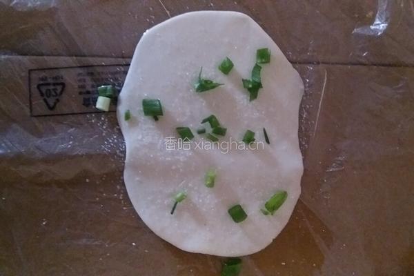 葱油饼的做法图解4