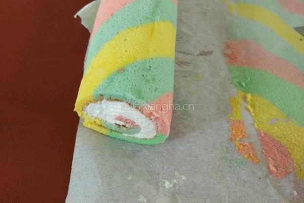 彩虹蛋糕的做法图解15