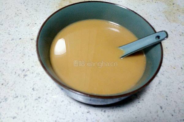红糖枣花生豆浆的做法图解9
