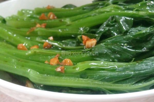 蒜香菜心