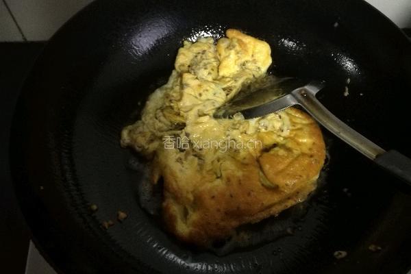 野韭菜炒鸡蛋的做法图解5
