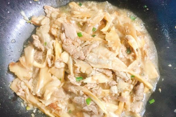 平菇炒肉的做法图解10
