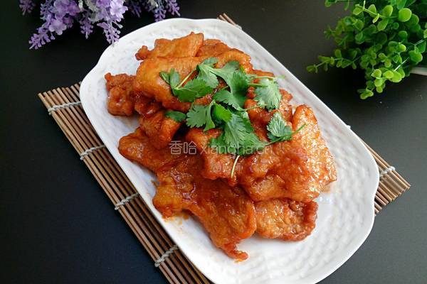 锅包肉的做法图解12