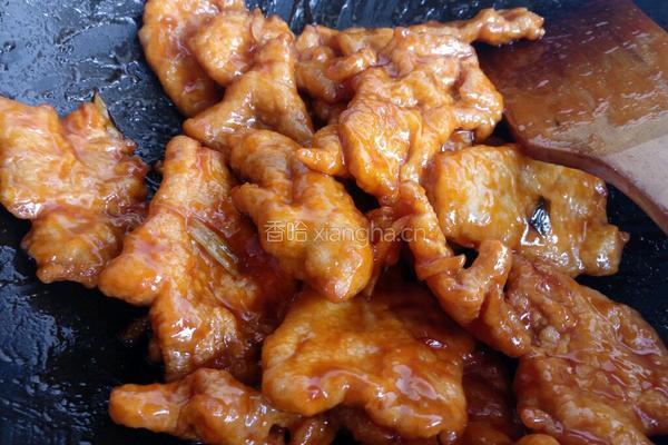 锅包肉的做法图解11