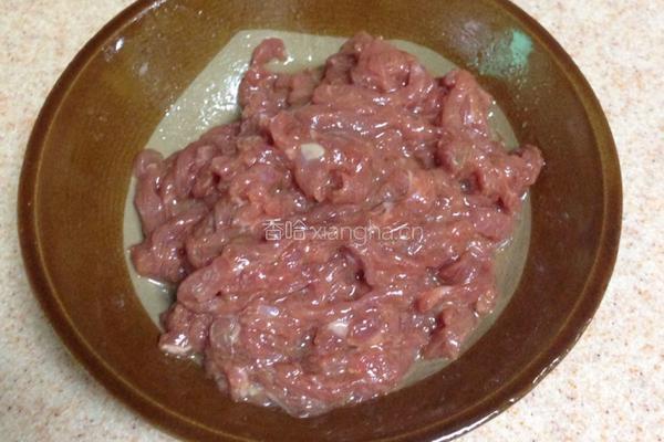 野山椒炒牛肉的做法图解4