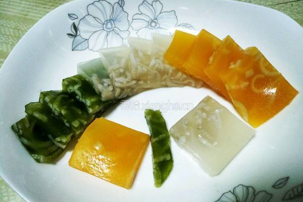 彩色肉皮冻的做法图解13