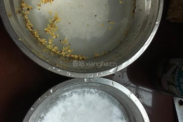 马蹄桂花糕的做法图解3