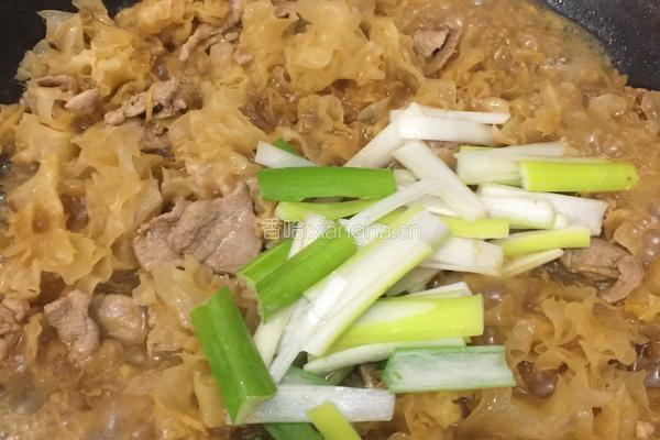 银耳肉片的做法图解8
