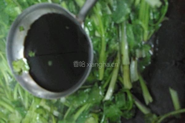 花生牛肉焖香菜的做法图解13