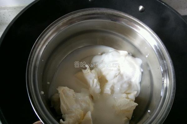 6寸轻乳酪蛋糕的做法图解2