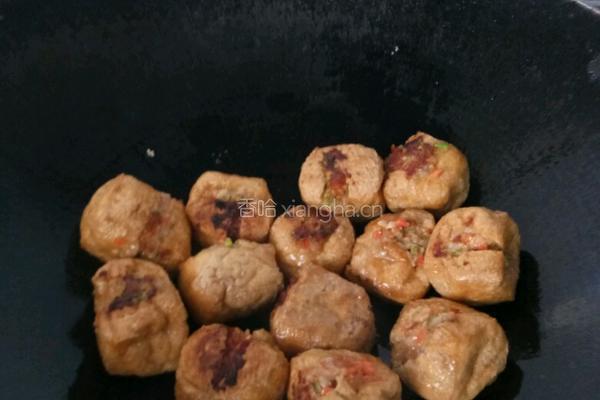 酿油豆腐的做法图解6