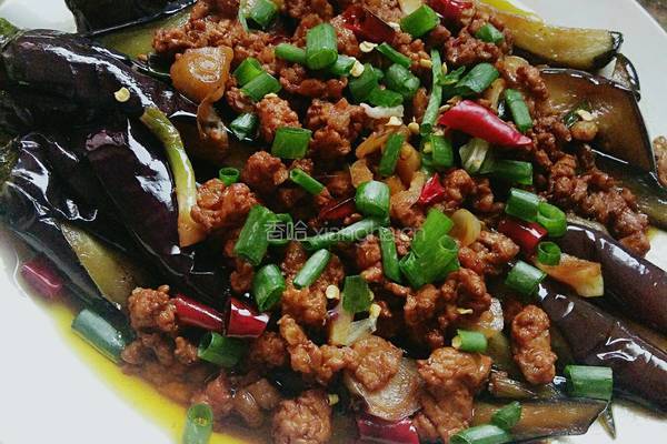 肉末茄子的做法图解7
