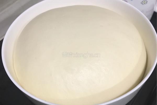 杏仁肉松餐包的做法图解6
