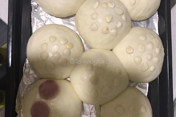 杏仁肉松餐包的做法图解11