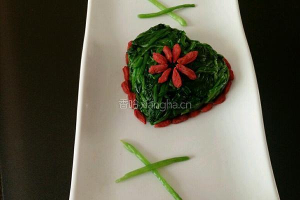 麻酱拌菠菜的做法图解6