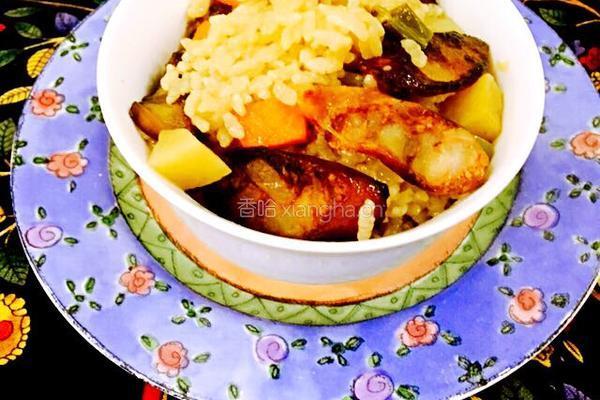 私厨腊味饭的做法图解6