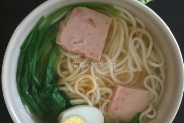 清汤面的做法图解4