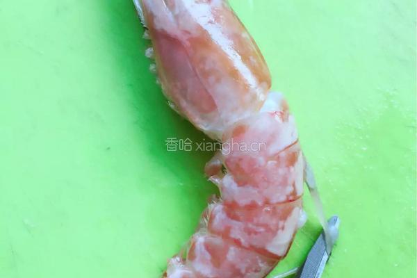 茄汁闷红虾的做法图解2